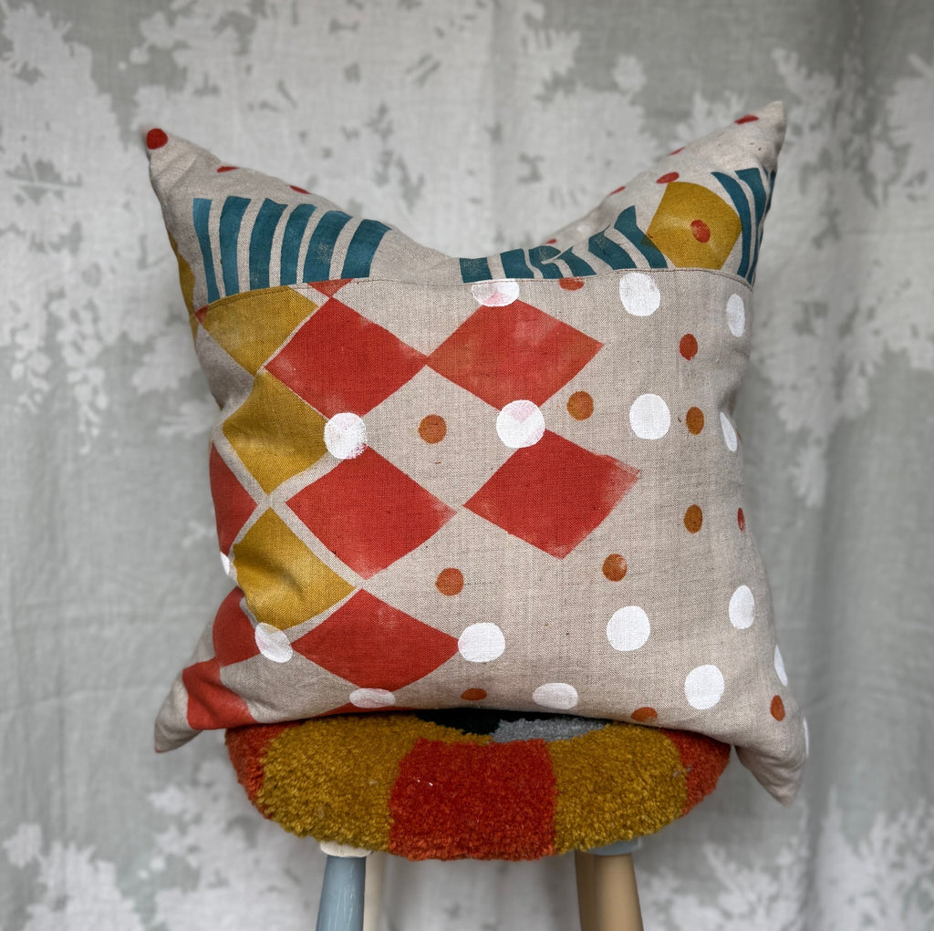 I'm Orbiting Pluto Embroidered cushion cover