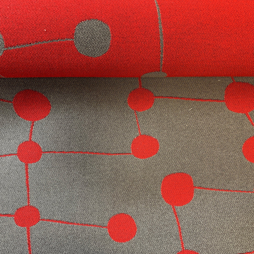 Spotcheck Cherry - Outdoor fabric 100cm x 140cm