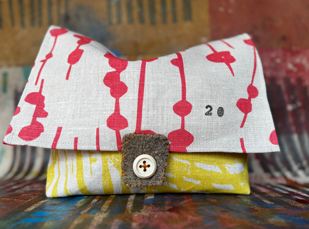 Paterson Project Pouch - Pod Pink + Canopy Sherbert + Stripe Pink