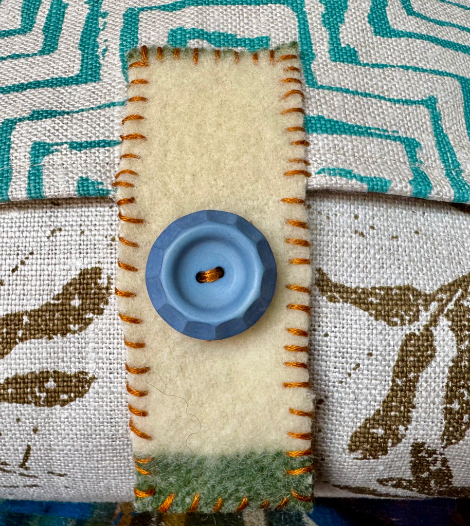 Paterson Project Pouch - Thatch Turquoise + Kangaroo Paw Olive + Canopy Sherbert