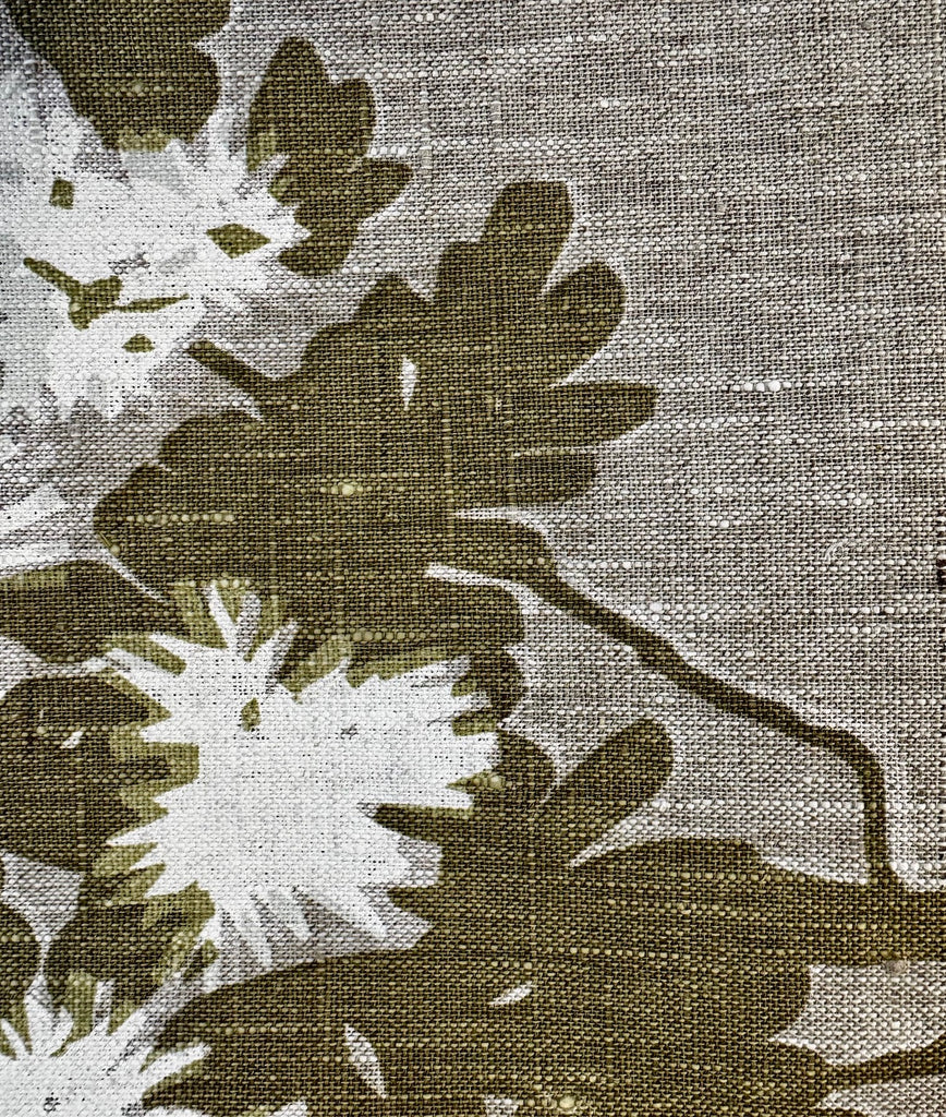 Wattle Cloudy - midweight linen cut piece 50cm x 150cm