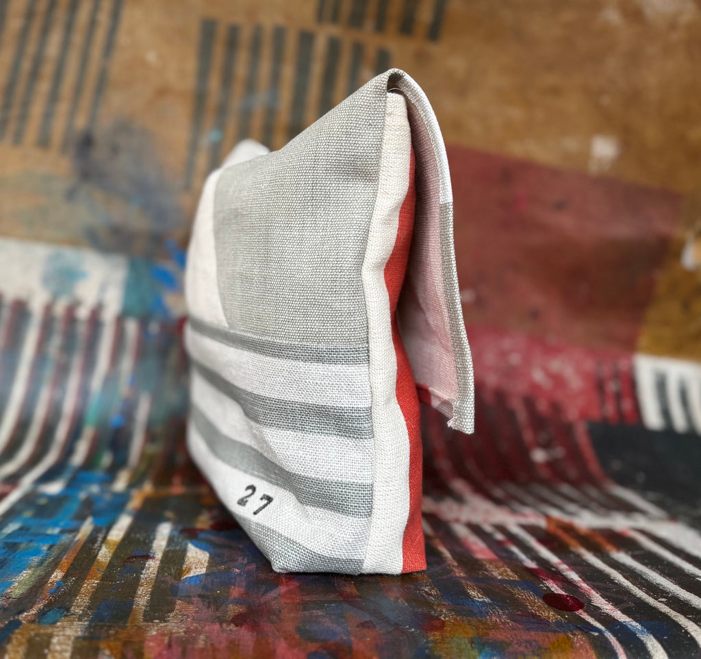 Paterson Project Pouch - Stuffed Olives + Pickup Sticks Fresh + Stripe Pale Grey