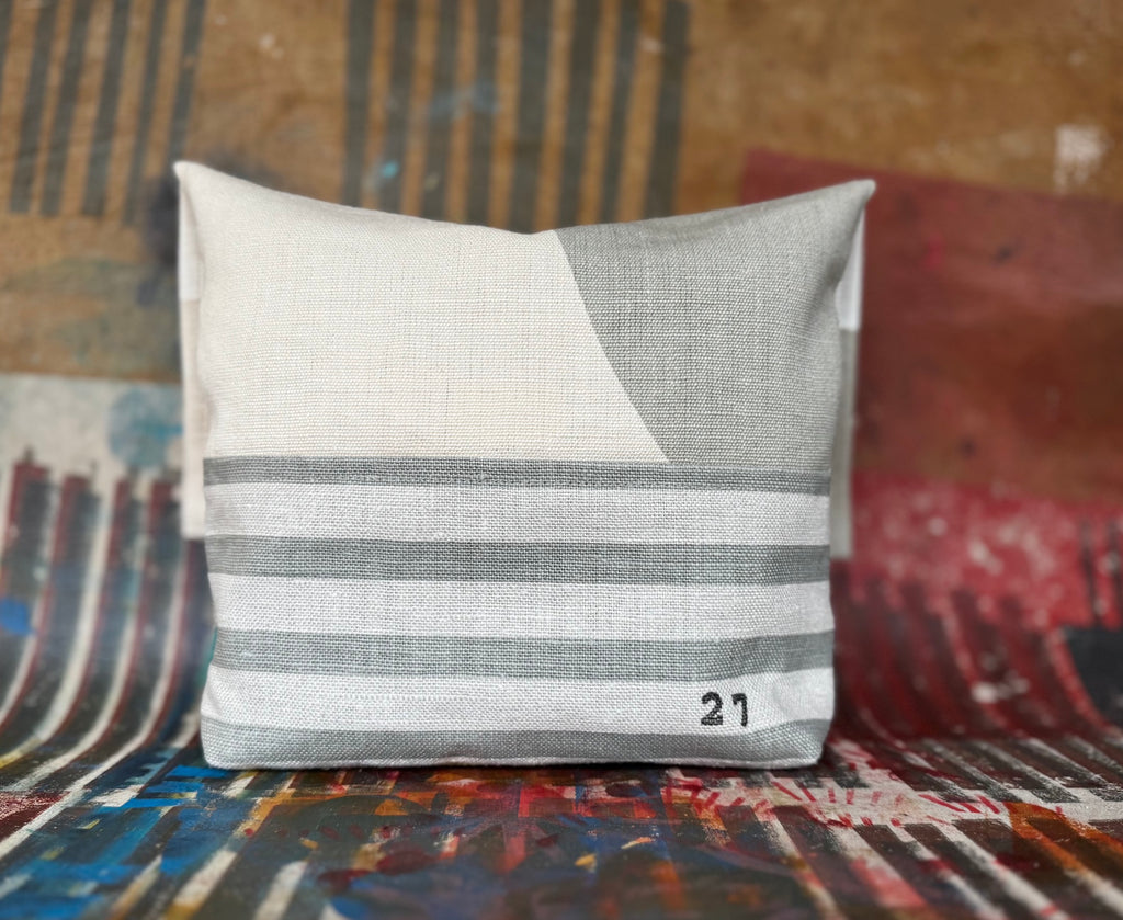 Paterson Project Pouch - Stuffed Olives + Pickup Sticks Fresh + Stripe Pale Grey