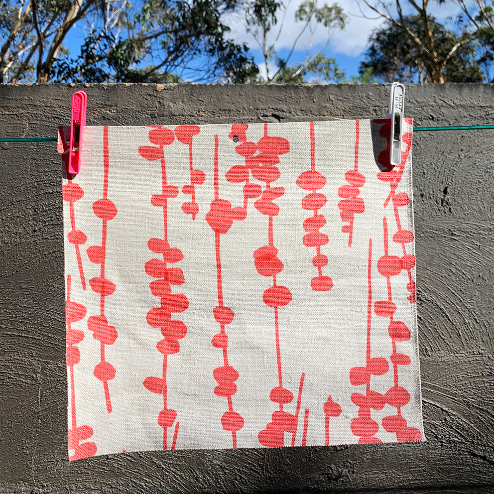 Swatch book piece Pod Pink
