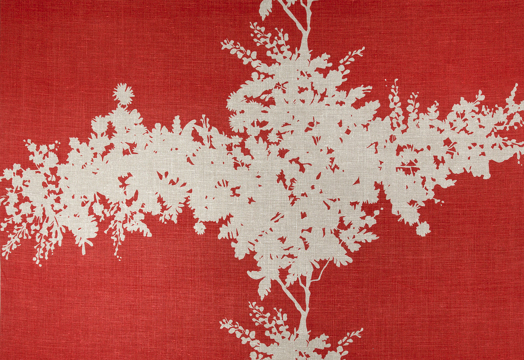 Wattle Sunset - midweight linen cut piece 100cm x 148cm